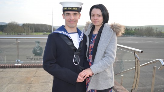 Royal Navy Sailor's Proposal