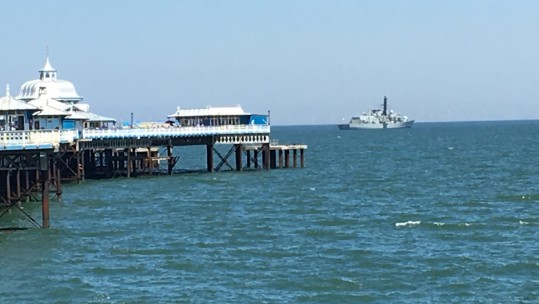HMS Somerset Llandudno 