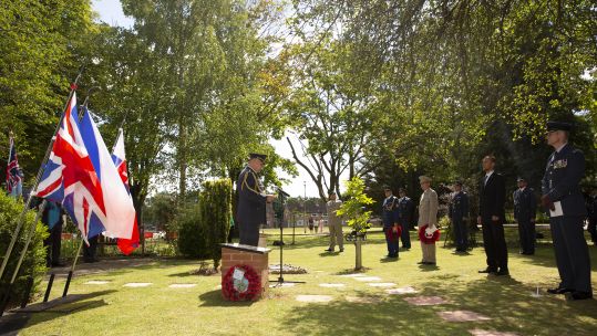 Cover image: The ceremony at RAF Honington was held on Wednesday (Picture: MOD).