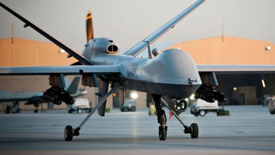 A Reaper drone.