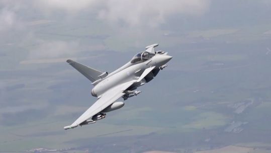 A Typhoon in the air 240724 CREDIT BAE Systems