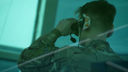 A look behind the scenes of those keeping the skies clear at RAF Brize Norton 05122023 CREDIT BFBS