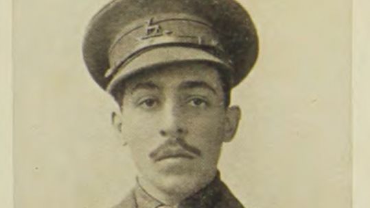 A picture showing Lieutenant Euan Lucie-Smith (Picture: Dix Noonan Webb).