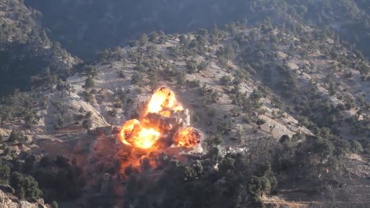 A strike on ISIS-K in Nangarhar, Afghanistan, where the group is predominantly based