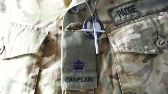 British Army Chaplain Padre Uniform Photo ID 45152621 Credit MOD