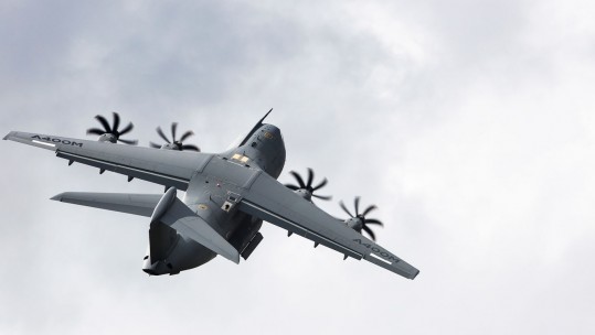 Prime Minister Welcomes A400M Atlas to RAF Brize Norton