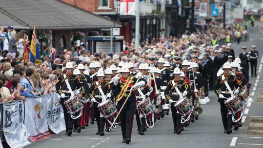 Armed Forces Day: Red Arrows &amp; Military Parade Wow Crowds