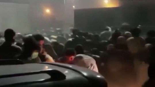 Afghan airport chaos (Picture: Reuters).