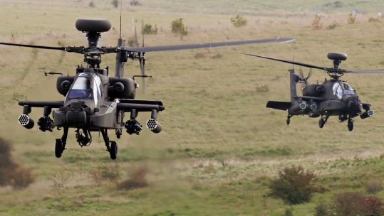 The first regiment flying the British Army’s new Apache AH-64E attack helicopter has been declared ready for frontline duty (Picture: British Army).