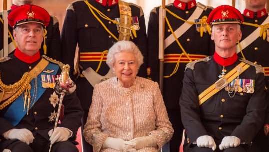 Queen Honours The Royal Lancers