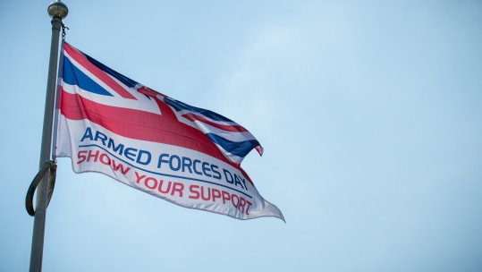Armed Forces Day Flag Aldershot
