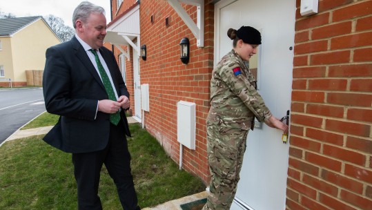 Guto Bebb and Soldier