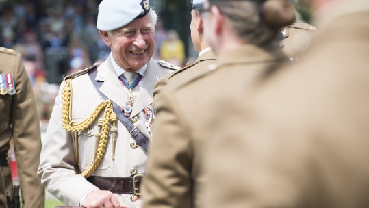 Prince Charles celebrates 60 years of the Army Air Corps