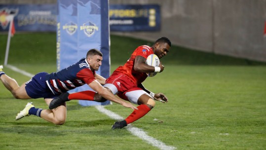 British Army Rugby in action during the 2018 RugbyTown 7s