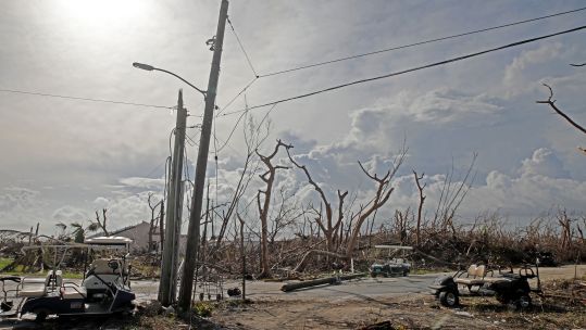Abaco Island in the Bahamas after Hurricane Dorian 160919 SOURCE BFBS