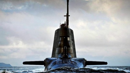 Look Out! Royal Navy Sub Hits Ship
