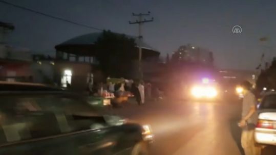 Aftermath in Kabul, Afghanistan after explosions