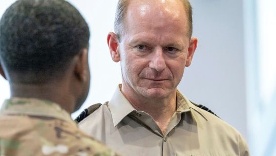 Air Chief Marshal Mike Wigston (Picture: MOD).