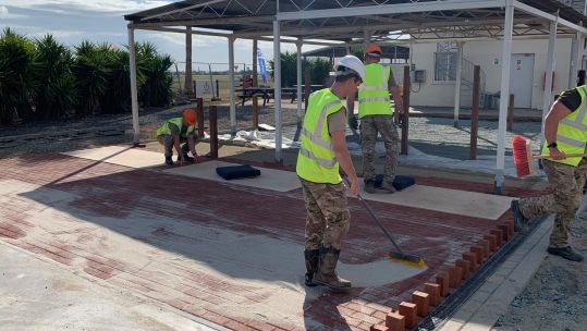 Airborne Sappers in Cyprus 23 Parachute Engineer regiment developing trade skills 06042021 CREDIT British Army