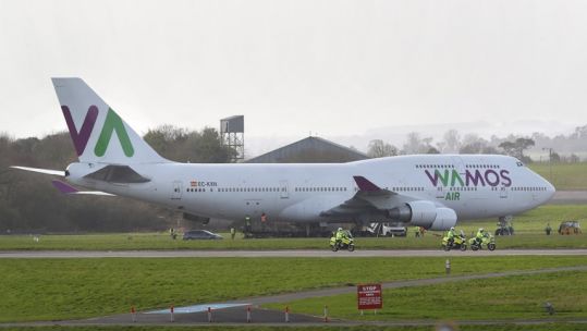 Aircraft Repatriating British People From Ship Hit by Coronavirus