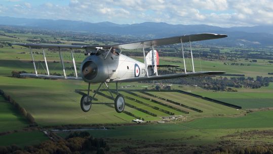 Aircraft from Peter Jackson's collection flying in New Zealand