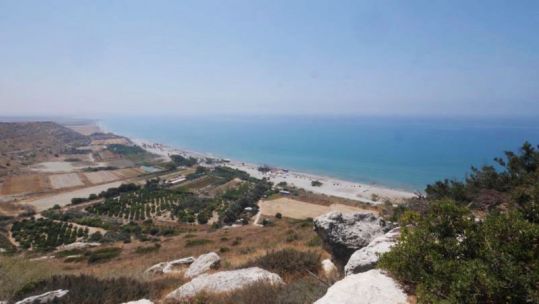 Akrotiri view of sea CREDIT BFBS