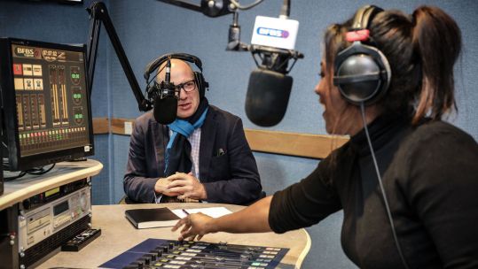 Akylah Rodriguez World Radio Day Commander British Forces Cyprus CBF BFBS Radio