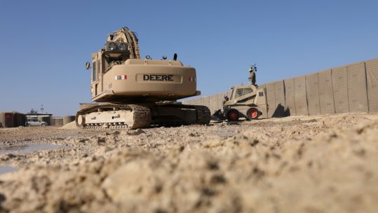 Al Asad Air Base defences being strengthened