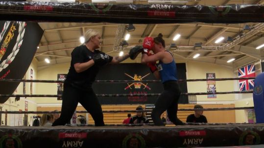 Alanna Nihell GB Boxing coach and Army boxing Credit BFBS DATE 18012024.jpg 
