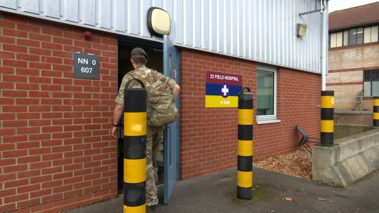 Aldershot-based Field Hospital wins prestigious national healthcare award 30112021 CREDIT BFBS.jpg
