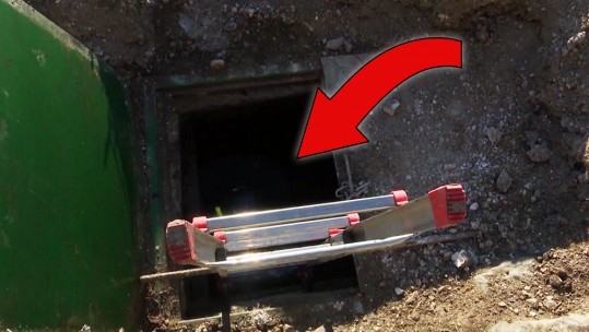 Forty feet below these fields in Northern France hides a secret history, one that dates back more than a hundred years.   Tunnels were first dug during the First World War mine under enemy positions and attack, but they soon developed another purpose... 