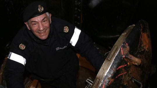 Allan 'perry' Mason has retired after 52-and-a-half years in regular service 27012021 CREDIT ROYAL NAVY