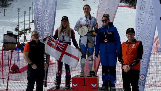 Alpine Giant Slalom women podium Credit BFBS DATE 07022025_0.jpg 