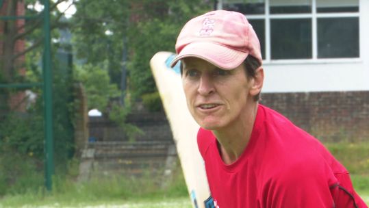 Amanda Potgeiter Army cricket 6000 runs Credit BFBS DATE UNKNOWN.jpg 