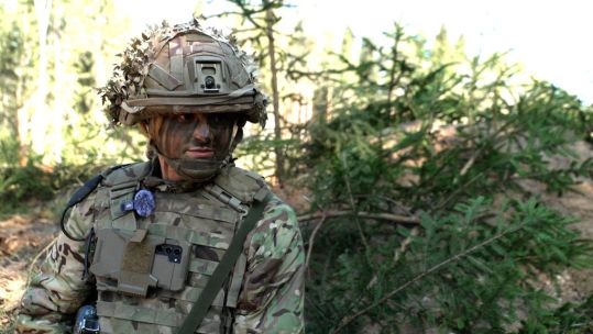 Amelia McCauley, a Kingsman from the 1st Battalion, The Duke of Lancaster's Regiment 220525 CREDIT BFBS