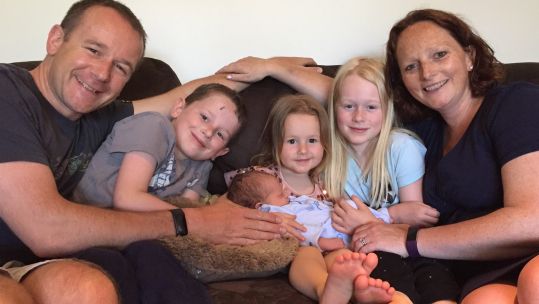 Amy Winch and family: Mind Kind bfbs