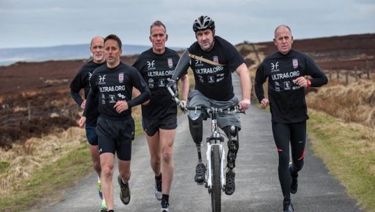 Andy Reid Cycling after IED loss of limbs 08022021 CREDIT ANDY REID TWITTER