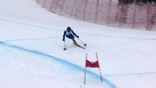 The One-Legged Soldier Competing Against Able-Bodied Skiiers