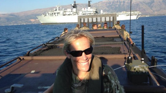 Anna Kirkin Team Ripple Effect British Army Reservist Pacific