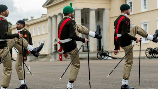 Annual Pace Sticking CompetitionAnnual Pace Sticking Competition Sandhurst 131020