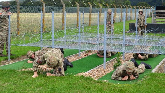 Oxfordshire Army Cadet Force British Army ACF Cadets Forces Radio BFBS Brize Norton Credit Oxfordshire Army Cadet Force