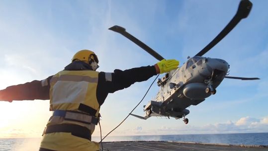 Exercise Griffin Strike utilised 2,000 personnel from the French and Royal navies.
