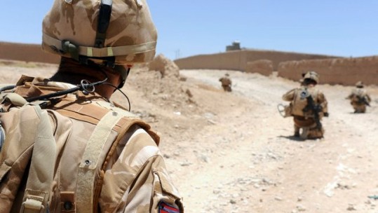 Cover image: File image of British troops in Afghanistan (Picture: Crown Copyright).