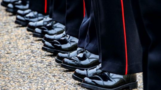 Anonymous Army Grenadier Guards feet 190318 CREDIT MOD