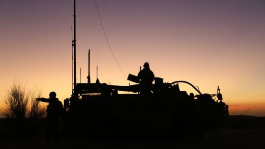 Anonymous British Armed Forces personnel In Africa (Picture: MOD).