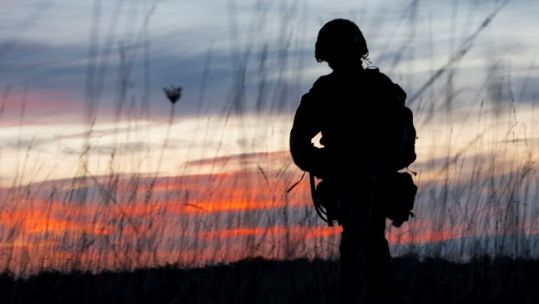 Anonymous British soldier (Picture: Crown Copyright).