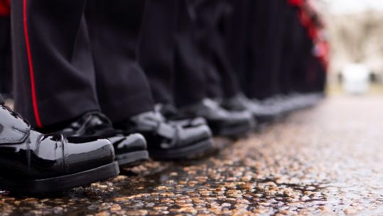 Anonymous Scots Guards boots during General’s Inspection CREDIT UK MOD © Crown copyright 2022.jpg