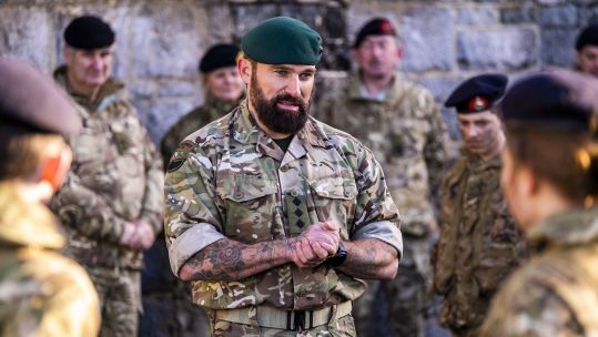 Ant Middleton surprises Royal Navy cadets 150120 CREDIT Royal Navy.jpg