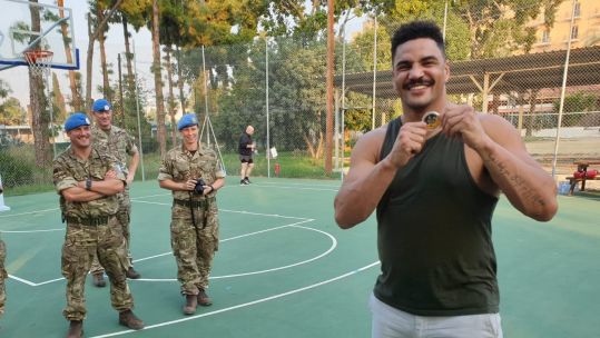 BFBS Forces Live Events (CSE) Cyprus Anthony Ogogo 2019