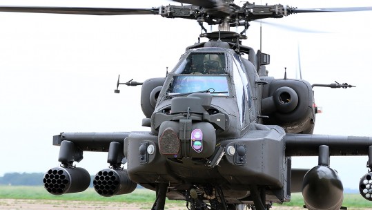 Apache helicopter (Picture: British Army/MoD).